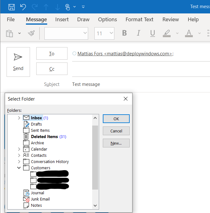 Lifehack: Organize your outgoing messages in Outlook
